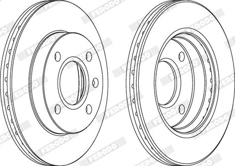 Ferodo DDF766X - Jarrulevy inparts.fi