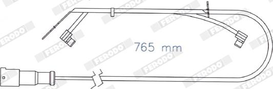 Ferodo FAI174 - Kulumisenilmaisin, jarrupala inparts.fi