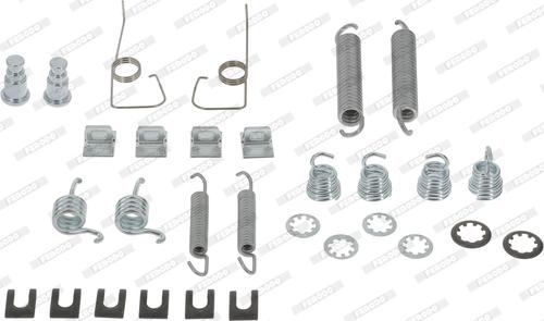 Ferodo FBA41 - Tarvikesarja, jarrukengät inparts.fi