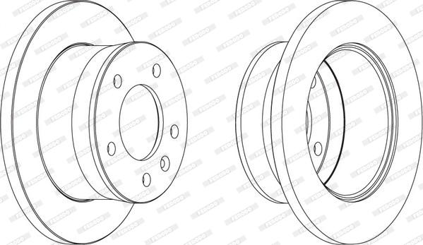 Ferodo FCR154A - Jarrulevy inparts.fi