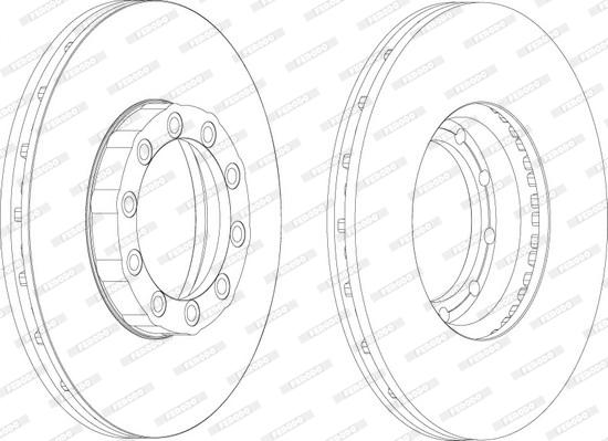 Ferodo FCR169A - Jarrulevy inparts.fi