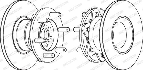 Ferodo FCR104A - Jarrulevy inparts.fi