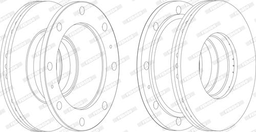 Ferodo FCR106A - Jarrulevy inparts.fi