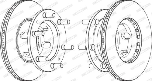 Ferodo FCR108A - Jarrulevy inparts.fi