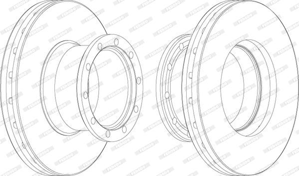 Ferodo FCR113A - Jarrulevy inparts.fi