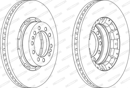 Ferodo FCR128A - Jarrulevy inparts.fi