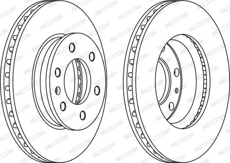 Ferodo FCR310C - Jarrulevy inparts.fi