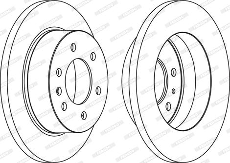 Ferodo FCR311C - Jarrulevy inparts.fi