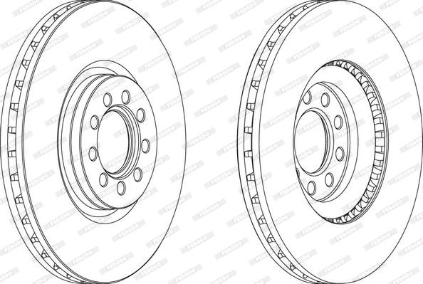 Ferodo FCR317A - Jarrulevy inparts.fi