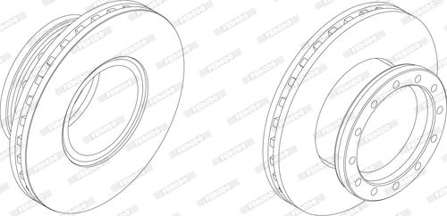 Ferodo FCR290A - Jarrulevy inparts.fi