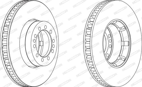 Ferodo FCR242A - Jarrulevy inparts.fi