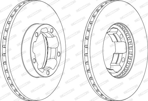 Ferodo FCR261A - Jarrulevy inparts.fi