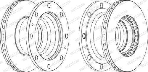 Ferodo FCR231A - Jarrulevy inparts.fi