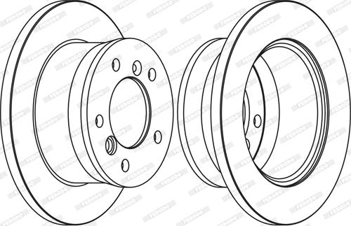 Ferodo FCR229A - Jarrulevy inparts.fi