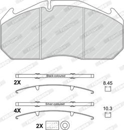 Ferodo FCV4906B - Jarrupala, levyjarru inparts.fi