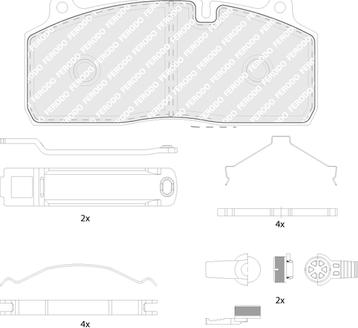 Ferodo FCV4420B - Jarrupala, levyjarru inparts.fi