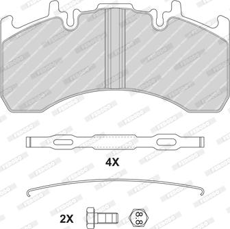 Ferodo FCV4170B - Jarrupala, levyjarru inparts.fi