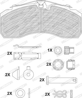 Ferodo FCV4801PTS - Jarrupala, levyjarru inparts.fi