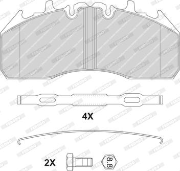 Ferodo FCV4378BFE - Jarrupala, levyjarru inparts.fi