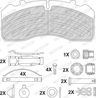 Ferodo FCV4726B - Jarrupala, levyjarru inparts.fi