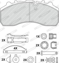 Ferodo FCV1373BFE - Jarrupala, levyjarru inparts.fi