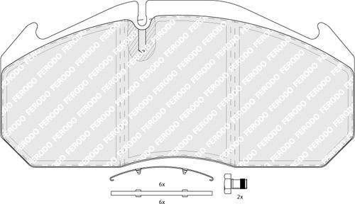 Ferodo FCV760B - Jarrupala, levyjarru inparts.fi