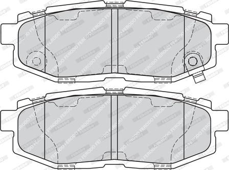 Ferodo FDB4187 - Jarrupala, levyjarru inparts.fi