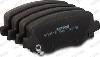 Ferodo FDB4883-D - Jarrupala, levyjarru inparts.fi