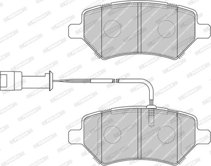 Ferodo FDB4293-D - Jarrupala, levyjarru inparts.fi