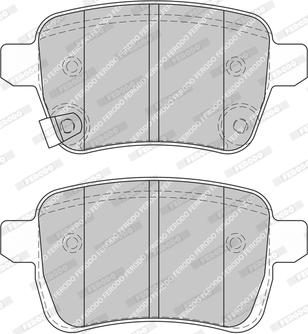 Ferodo FDB4707-D - Jarrupala, levyjarru inparts.fi