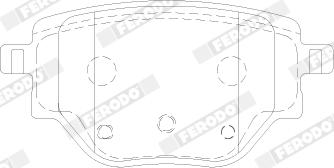 Ferodo FDB5196 - Jarrupala, levyjarru inparts.fi