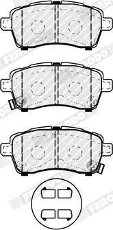 Ferodo FDB5289 - Jarrupala, levyjarru inparts.fi