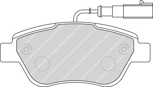 Ferodo FDB1946G - Jarrupala, levyjarru inparts.fi