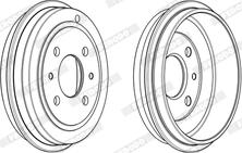 Ferodo FDR329005 - Jarrurumpu inparts.fi