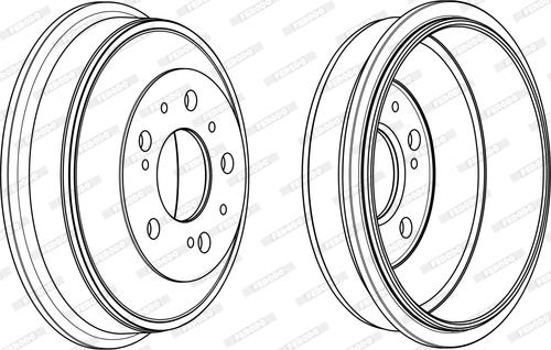 Ferodo FDR329011 - Jarrurumpu inparts.fi