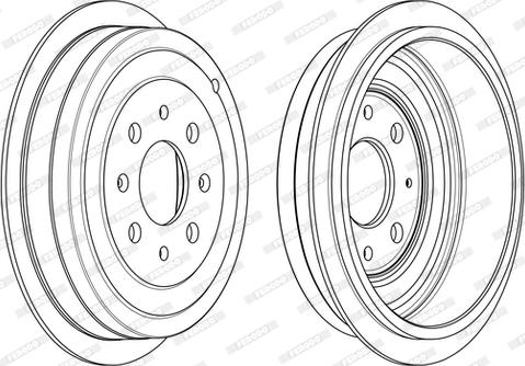 Ferodo FDR329809 - Jarrurumpu inparts.fi