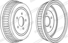 Ferodo FDR329346 - Jarrurumpu inparts.fi