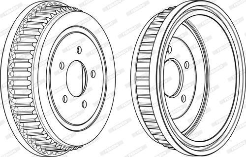 Ferodo FDR329346 - Jarrurumpu inparts.fi