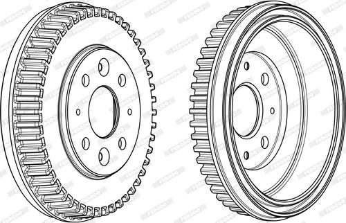 Ferodo FDR329336 - Jarrurumpu inparts.fi