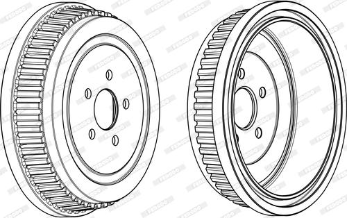 Ferodo FDR329290 - Jarrurumpu inparts.fi