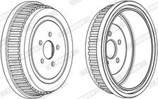 Ferodo FDR329290 - Jarrurumpu inparts.fi