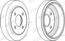 Ferodo FDR329216 - Jarrurumpu inparts.fi