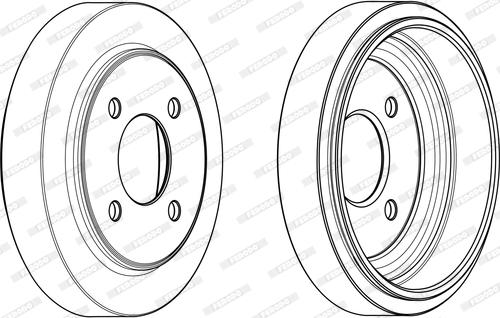 Ferodo FDR329216 - Jarrurumpu inparts.fi