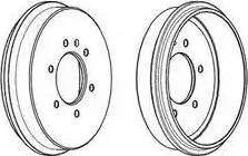 Ferodo FDR329213 - Jarrurumpu inparts.fi