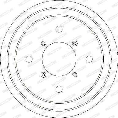 Ferodo FDR329289 - Jarrurumpu inparts.fi