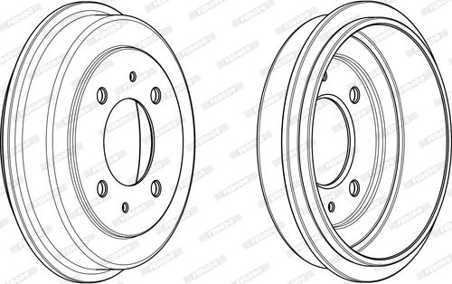 Ferodo FDR329274 - Jarrurumpu inparts.fi