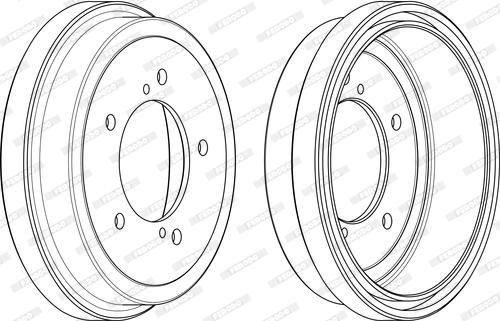 Ferodo FDR329790 - Jarrurumpu inparts.fi