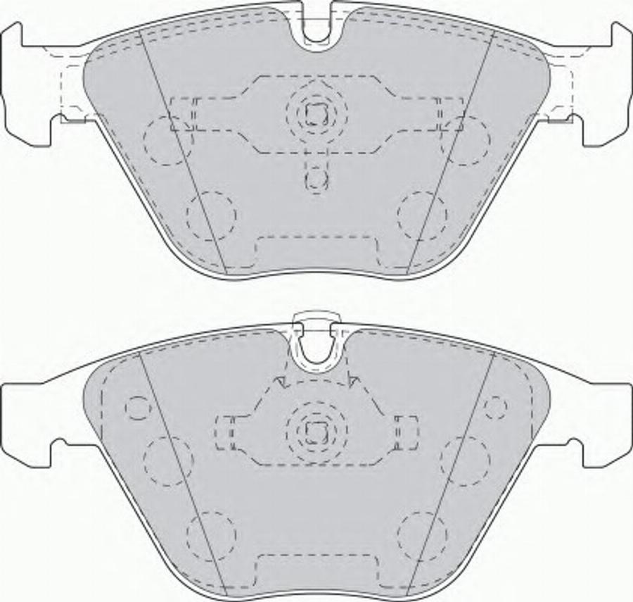 Ferodo FDS1628 - Jarrupala, levyjarru inparts.fi