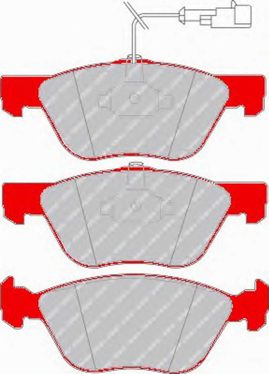 Ferodo FDS1052 - Jarrupala, levyjarru inparts.fi