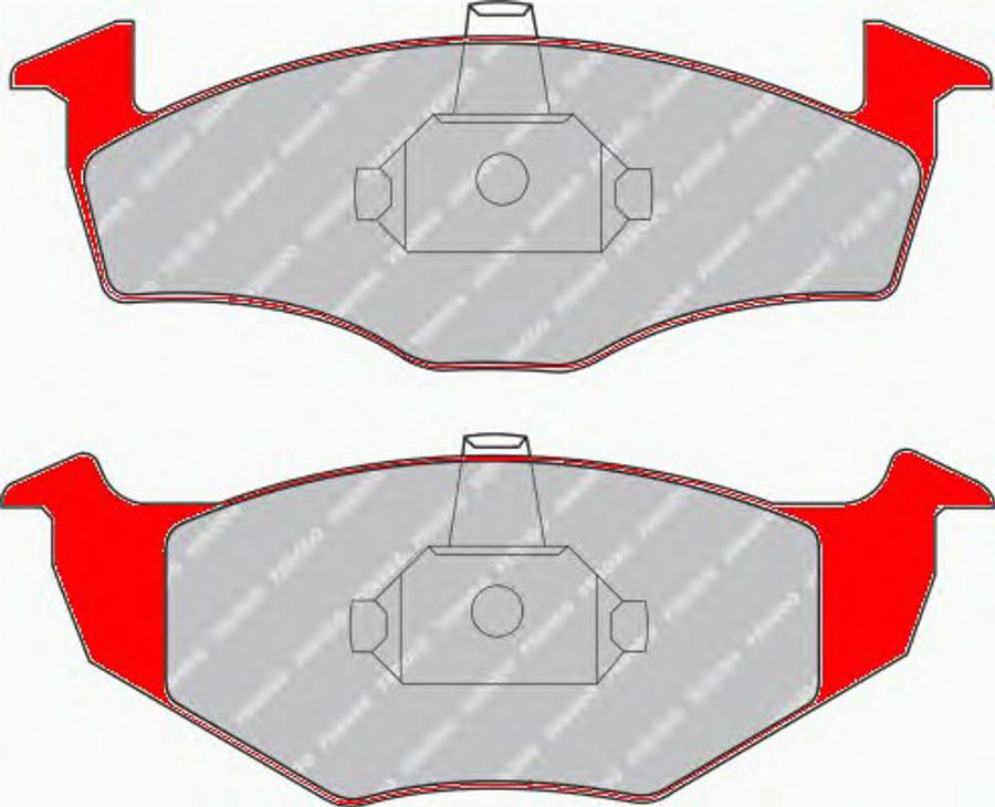 Ferodo FDS1101 - Jarrupala, levyjarru inparts.fi